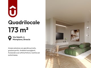 Quadrilocale in Vendita a Brescia, zona Mompiano, 634'000&euro;, 173 m², con Box
