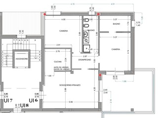 Trilocale in Vendita a Brescia, zona Mompiano, 454'000&euro;, 123 m², con Box