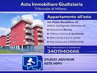 Appartamento in Vendita a Garbagnate Milanese, 59'250&euro;, 80 m²