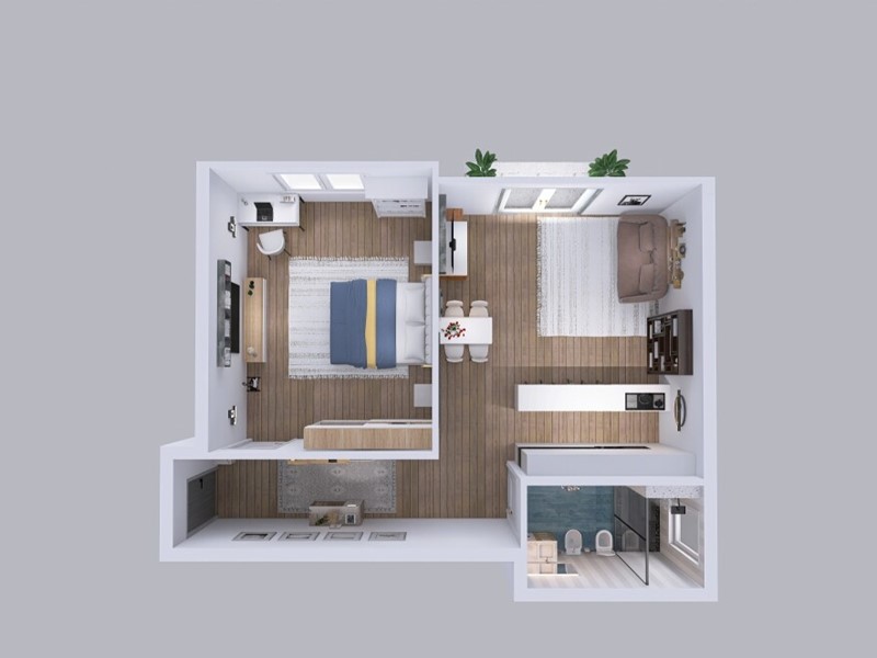 Trilocale in Vendita a Genova, zona Castelletto, 148'000&euro;, 62 m²