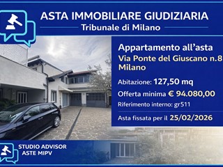 Appartamento in Vendita a Milano, 94'080&euro;, 128 m²
