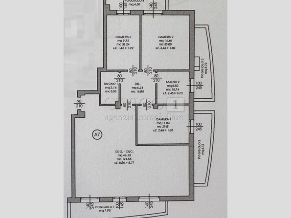 Appartamento in Vendita a Saccolongo, 245'000&euro;, 140 m², con Box