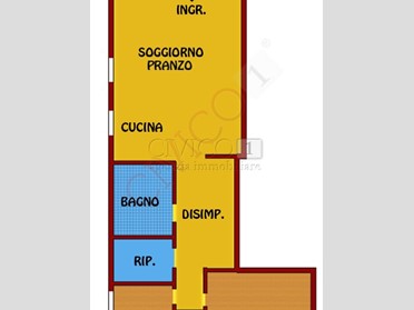 Quadrilocale in Vendita a Quinto Vicentino, zona Villaggio Montegrappa, 143'000&euro;, 71 m², arredato