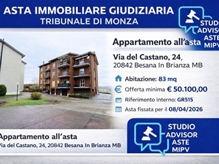 Appartamento in Vendita a Besana in Brianza, 50'100&euro;, 84 m²