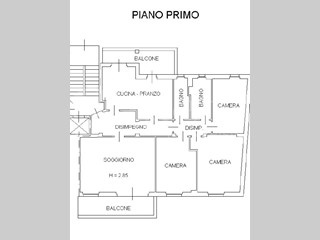 Quadrilocale in Vendita a Oristano, 198'000&euro;, 135 m²