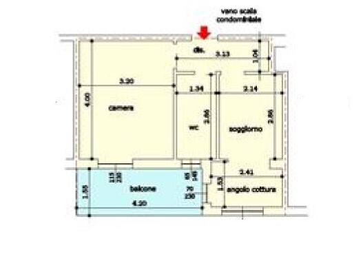 Trilocale in Vendita a Sanremo, 52'275&euro;, 38 m²