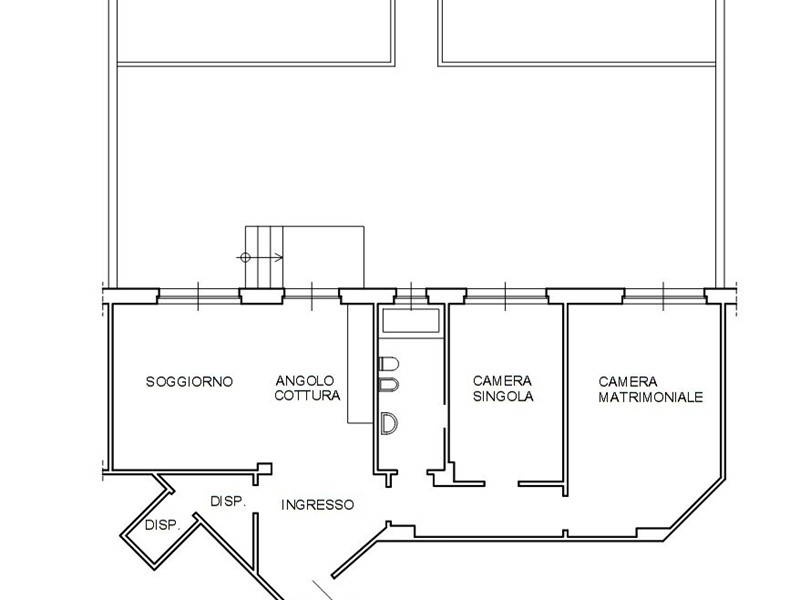 Appartamento in Vendita a Genova, 159'450&euro;, 104 m²
