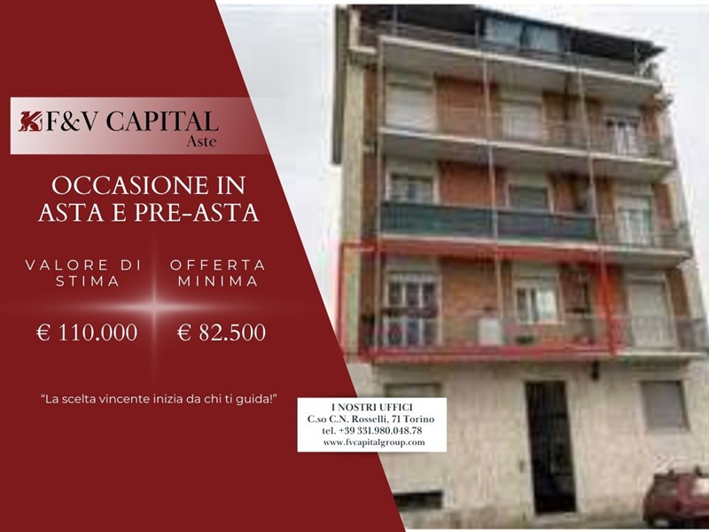Trilocale in Vendita a Torino, 82'500&euro;, 78 m²