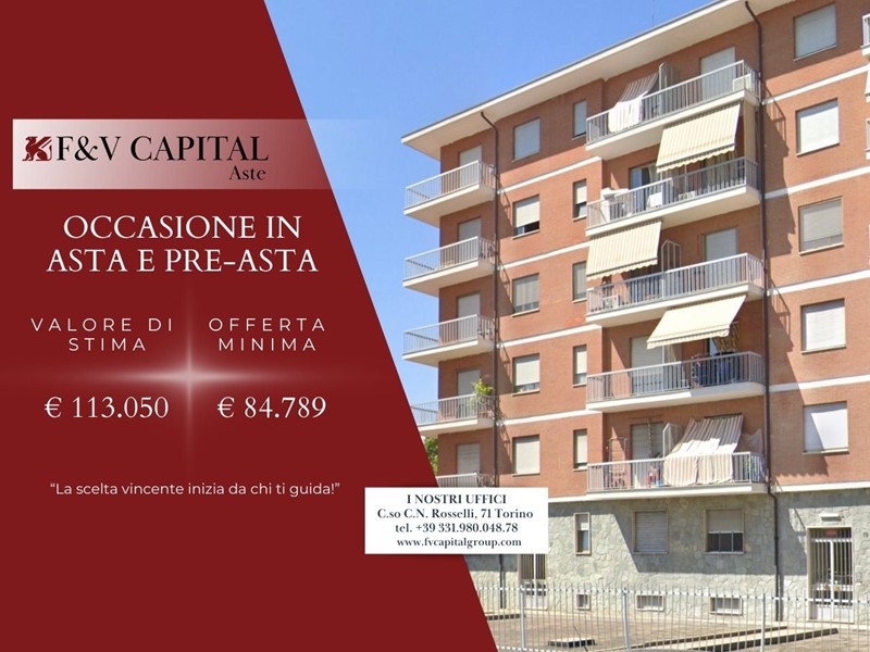 Trilocale in Vendita a Beinasco, 84'788&euro;, 85 m²