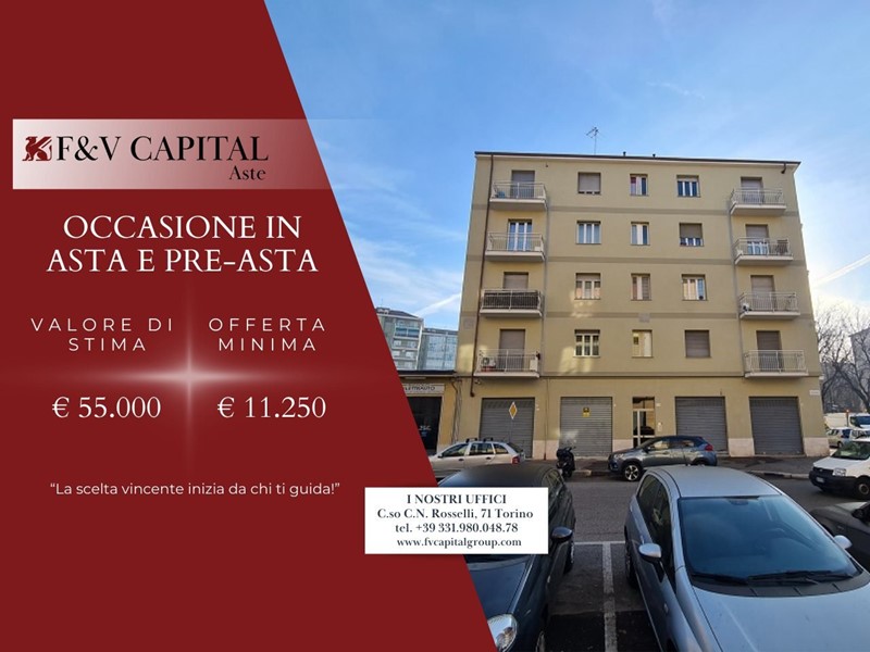Bilocale in Vendita a Torino, 41'250&euro;, 59 m²
