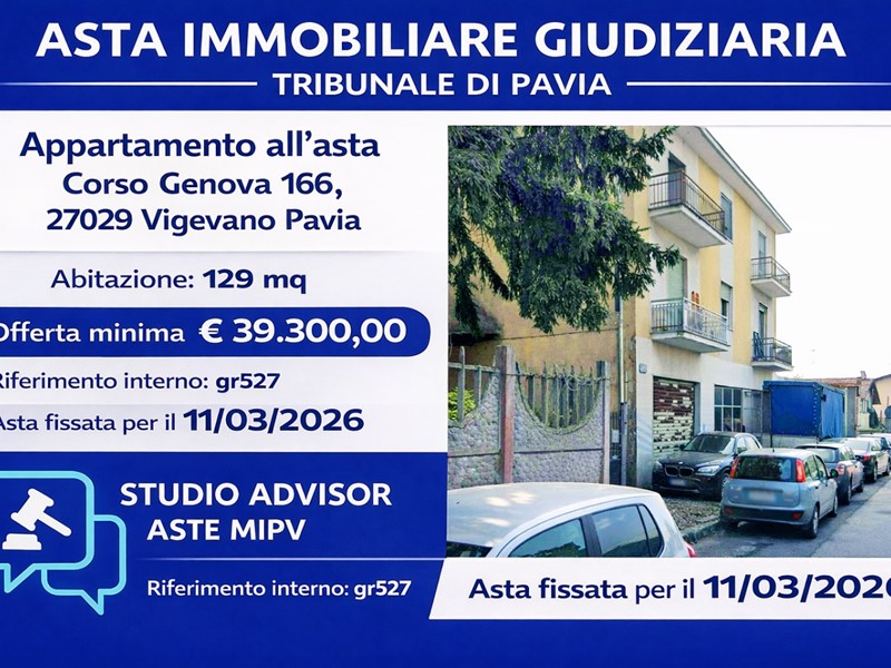 Appartamento in Vendita a Vigevano, 39'300&euro;, 129 m²