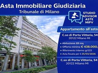 Appartamento in Vendita a Milano, 438'000&euro;, 89 m²