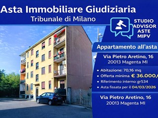 Quadrilocale in Vendita a Magenta, 36'000&euro;, 70 m², con Box