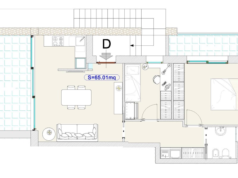 Quadrilocale in Vendita a Fermo, 325'000&euro;, 65 m²