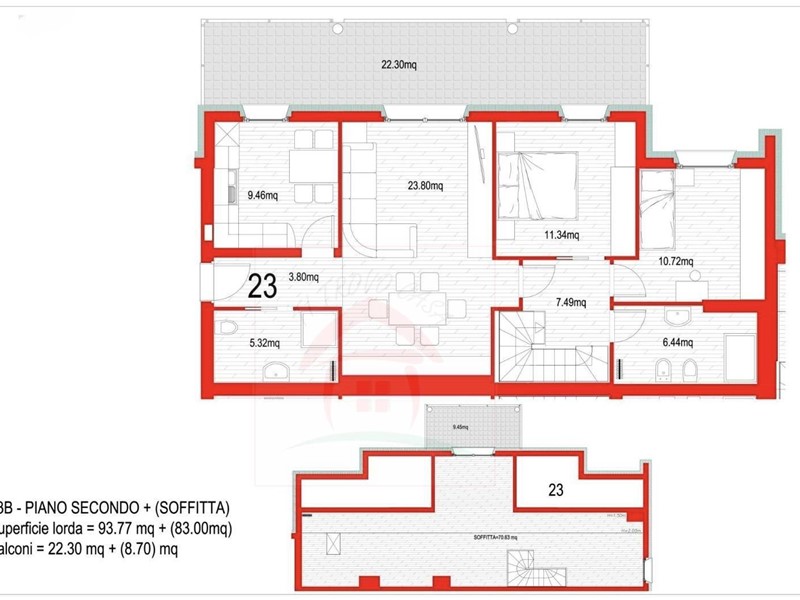 Appartamento in Vendita a Pergine Valsugana, 475'000&euro;, 154 m²