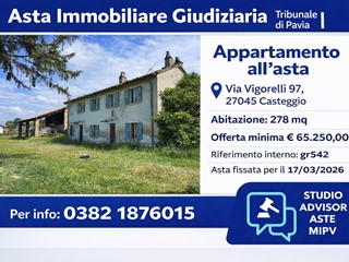 Appartamento in Vendita a Casteggio, 65'250&euro;, 278 m², con Box