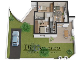 Trilocale in Vendita a Tortoreto, 240'000&euro;, 62 m²