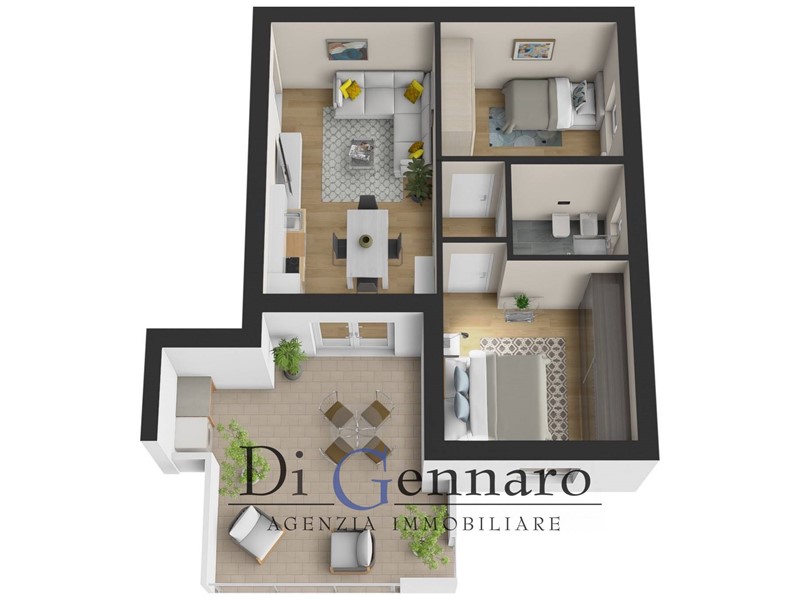 Trilocale in Vendita a Tortoreto, 188'000&euro;, 55 m²