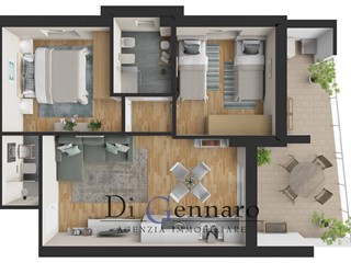 Trilocale in Vendita a Tortoreto, 188'000&euro;, 60 m²