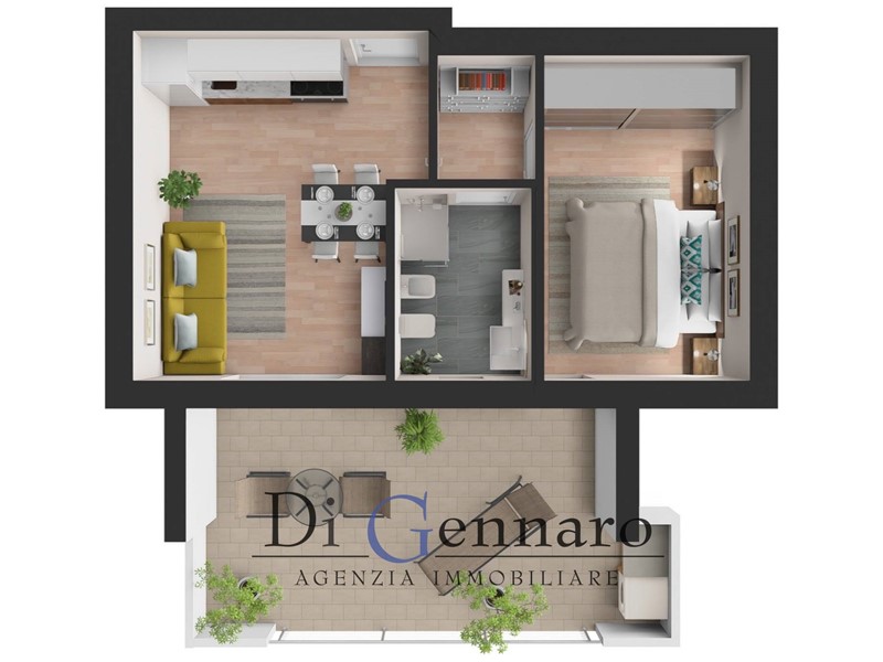 Bilocale in Vendita a Tortoreto, 136'000&euro;, 40 m²