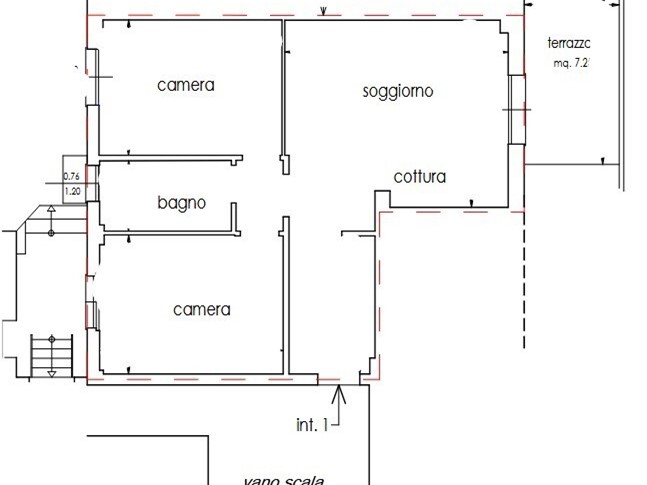 Quadrilocale in Vendita a Santo Stefano d'Aveto, 47'250&euro;, 62 m²