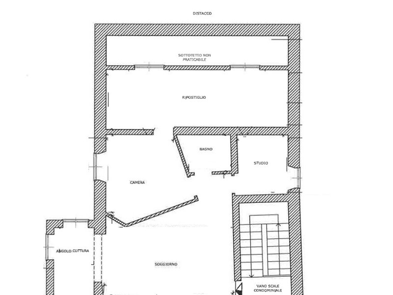 Quadrilocale in Vendita a Ronco Scrivia, zona Borgo Fornari, 30'750&euro;, 71 m²