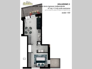Bilocale in Vendita a San Benedetto del Tronto, 143'500&euro;, 41 m²