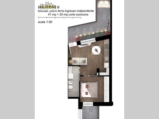 Bilocale in Vendita a San Benedetto del Tronto, 168'300&euro;, 41 m²