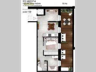 Trilocale in Vendita a San Benedetto del Tronto, 240'000&euro;, 60 m²