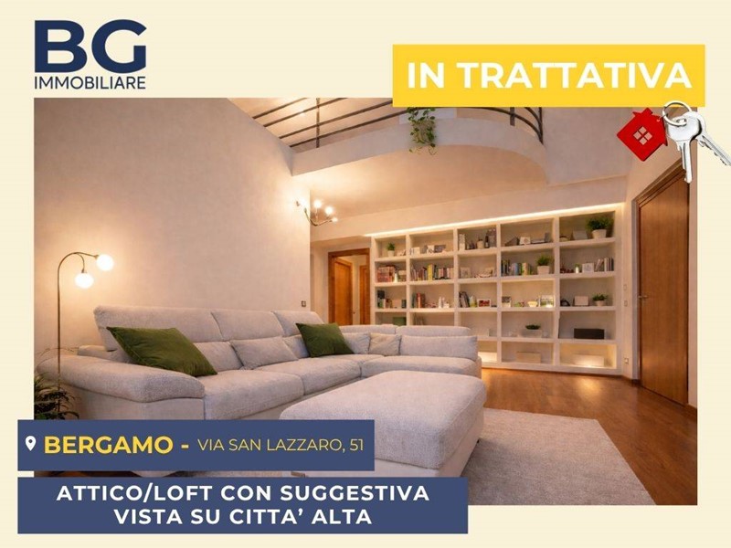 Attico in Vendita a Bergamo, 335'000&euro;, 133 m²