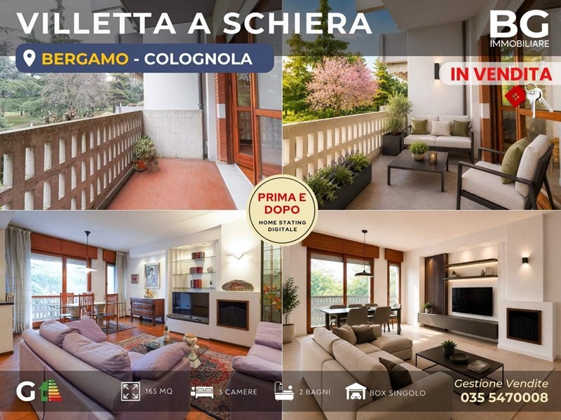 Quadrilocale in Vendita a Bergamo, 300'000&euro;, 165 m²