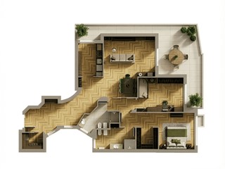 Trilocale in Vendita a Roma, 718'000&euro;, 130 m²