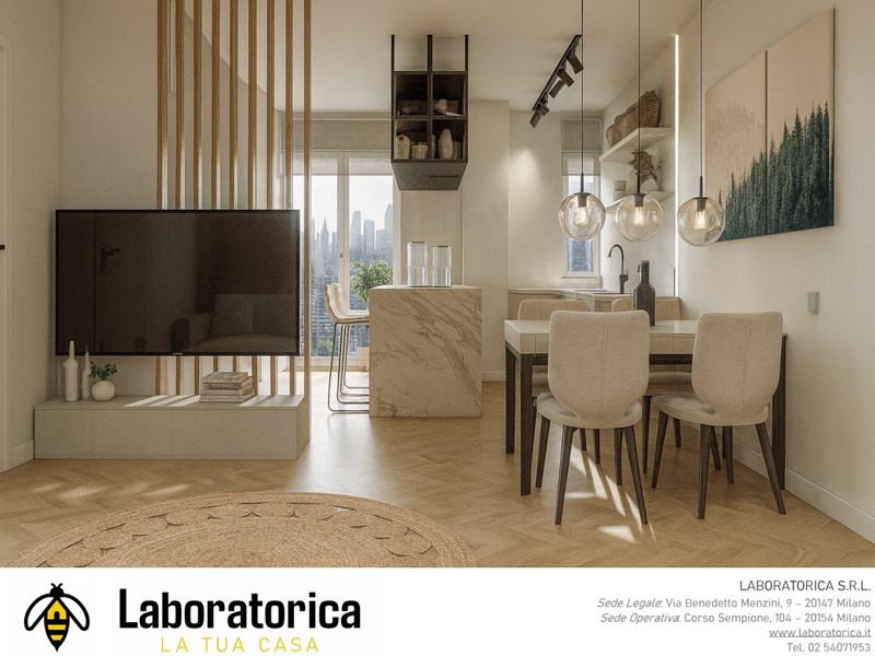 Trilocale in Vendita a Milano, zona Viale Teodorico 19, 510'000&euro;, 81 m²