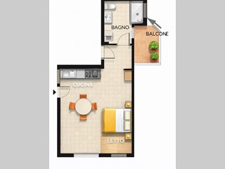 Bilocale in Vendita a Siracusa, 92'000&euro;, 35 m², arredato