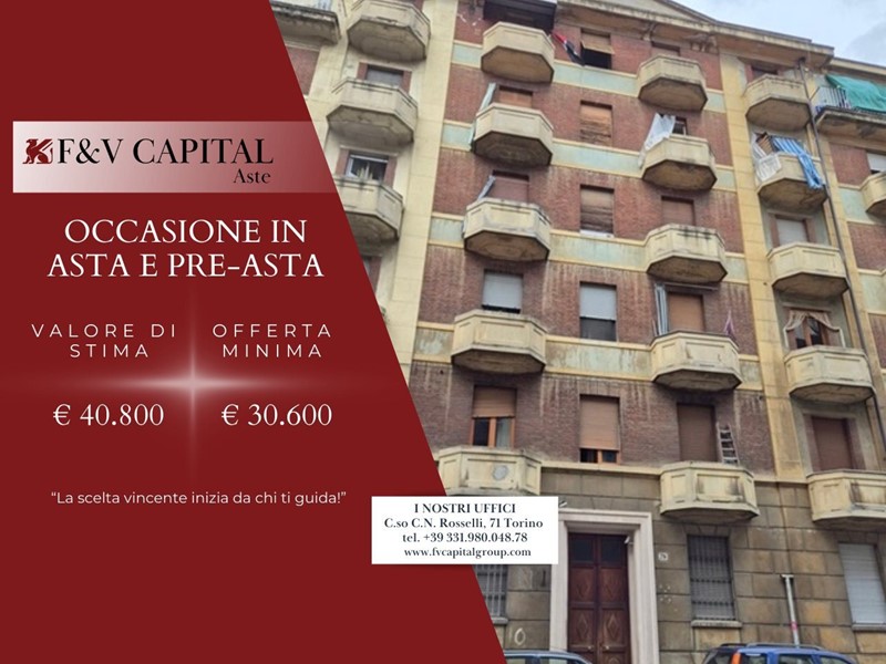 Trilocale in Vendita a Torino, 30'600&euro;, 68 m²