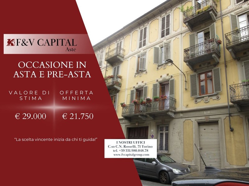 Bilocale in Vendita a Torino, 21'750&euro;, 47 m²