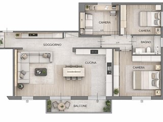 Quadrilocale in Vendita a Livorno, 205'000&euro;, 100 m²