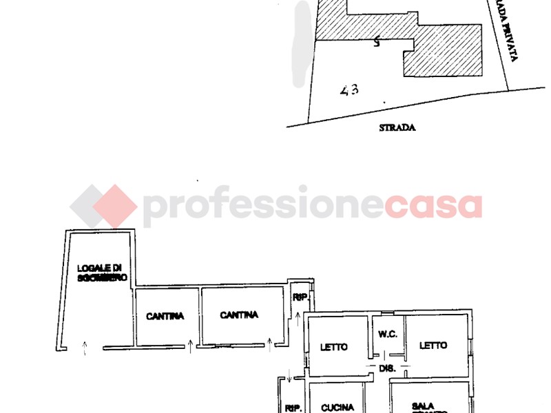 Casa Indipendente in Vendita a Frosinone, 129'000&euro;, 120 m², con Box