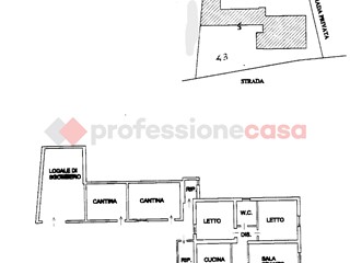 Casa Indipendente in Vendita a Frosinone, 129'000&euro;, 120 m², con Box
