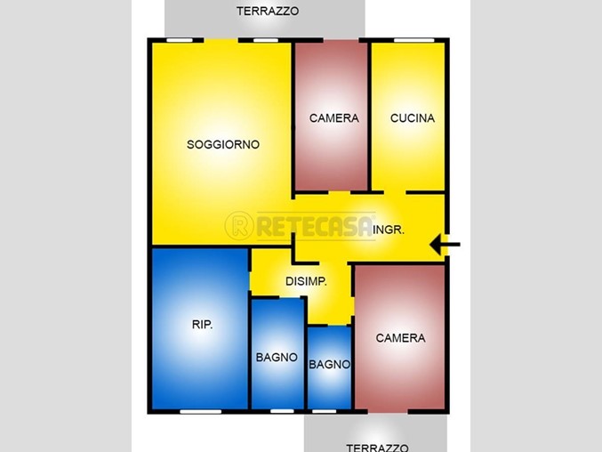 Appartamento in Vendita a Vicenza, 230'000&euro;, 160 m²