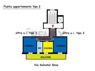 Bilocale in Vendita a Casavatore, 95'000&euro;, 83 m²