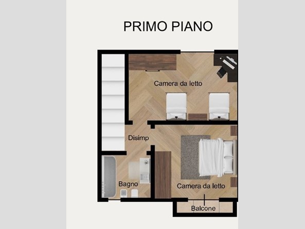 Trilocale in Vendita a Pomigliano d'Arco, 179'000&euro;, 85 m²