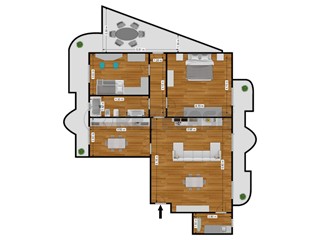 Trilocale in Vendita a Bisceglie, zona S. Andrea, 180'000&euro;, 110 m²