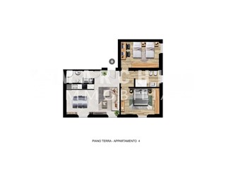 Trilocale in Vendita a Capannori, zona Guamo, 285'000&euro;, 94 m²