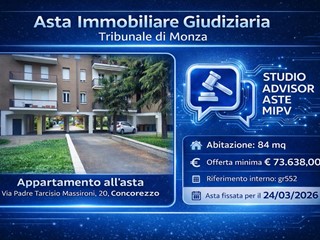Appartamento in Vendita a Concorezzo, 73'638&euro;, 84 m²