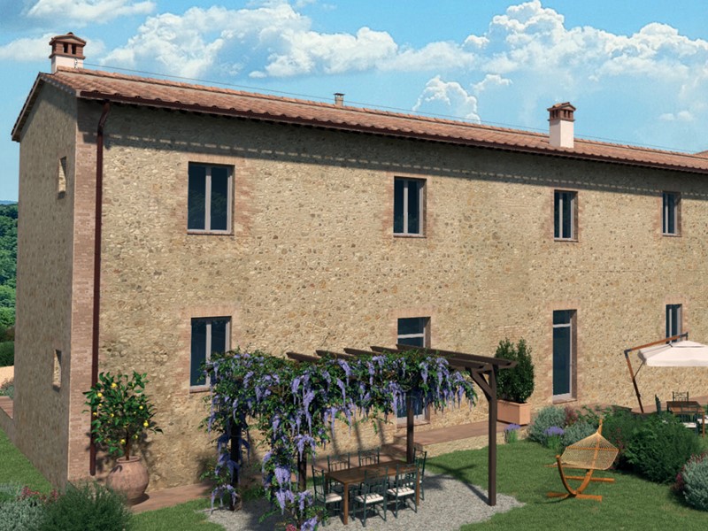 Appartamento in Vendita a Siena, zona Pieve a Bozzone, 370'000&euro;, 138 m²