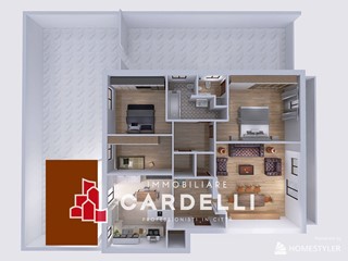 Appartamento in Vendita a Monte San Giusto, 150'000&euro;, 150 m², con Box