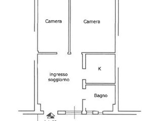 Quadrilocale in Vendita a Genova, 20'625&euro;, 41 m²