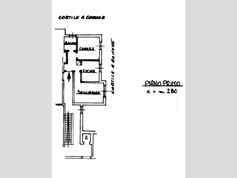 Trilocale in Vendita a Pisa, 180'000&euro;, 60 m², arredato