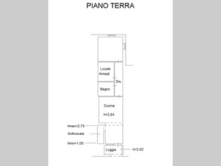 Trilocale in Vendita a Cascina, 145'000&euro;, 75 m², arredato